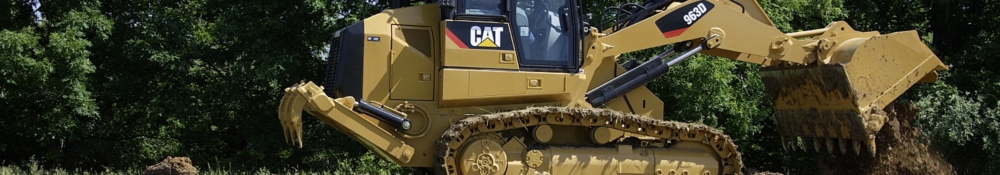 CATERPILLAR LÁNCTALPAS HOMLOKRAKODÓK